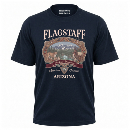 Flagstaff Arizona Mountain Wildlife Outdoor Discovery Shirt