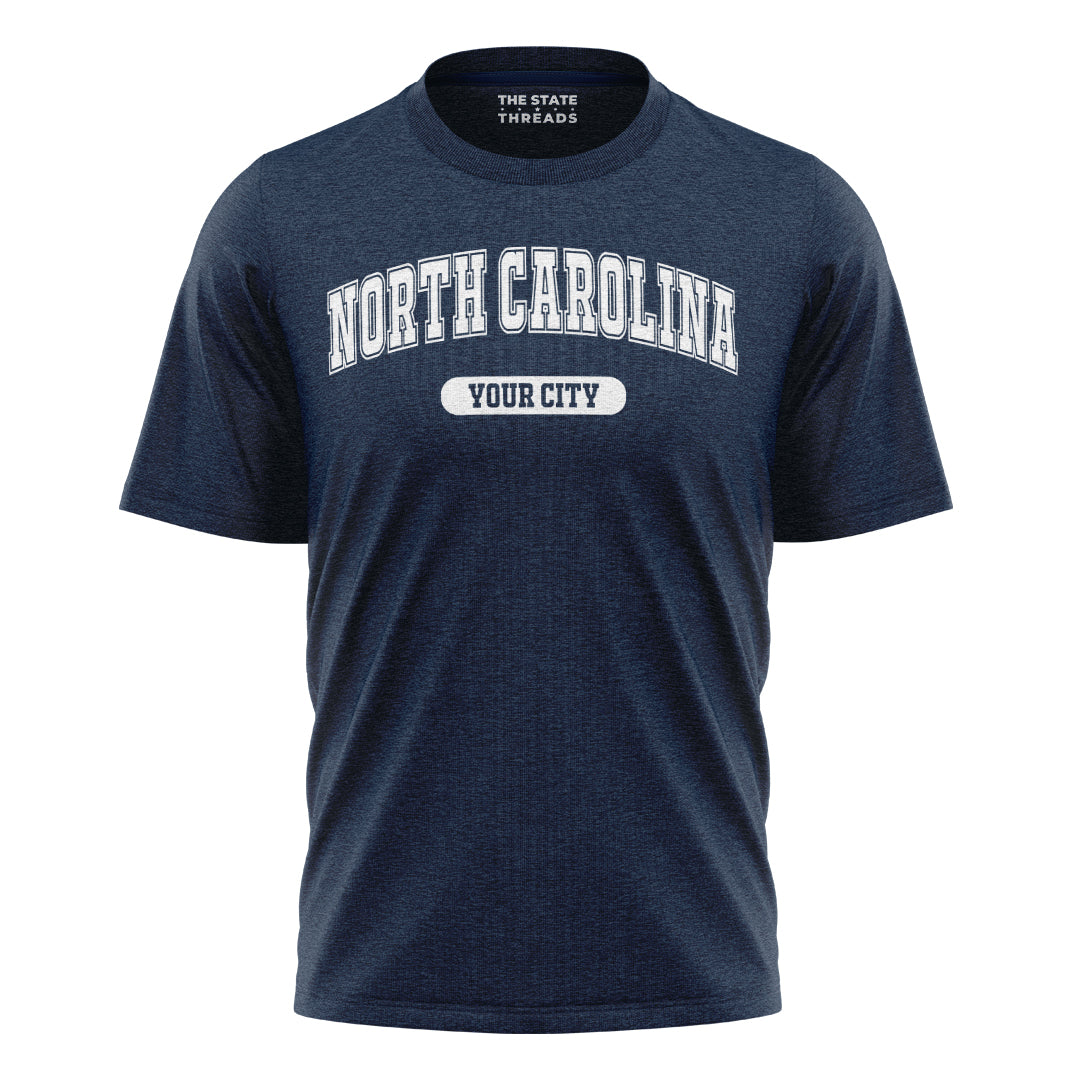North Carolina Custom City Varsity State Pride Shirt