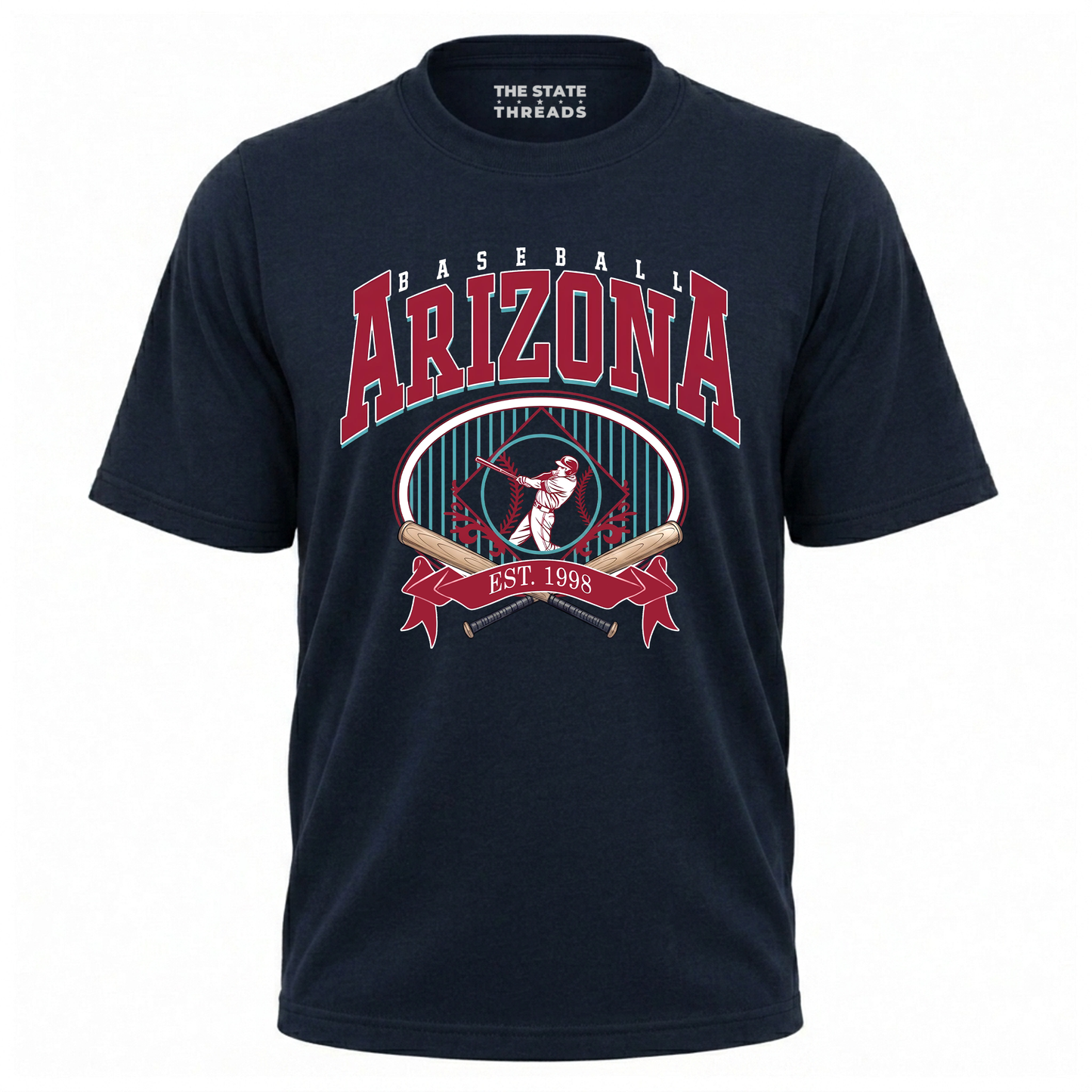 Arizona Baseball EST 1998 Vintage Batter Stadium Shirt