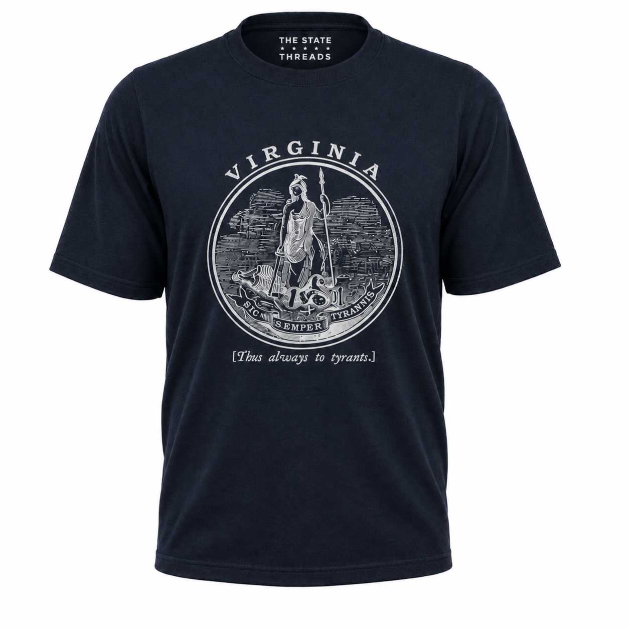 Virginia State Seal Vintage Emblem Shirt