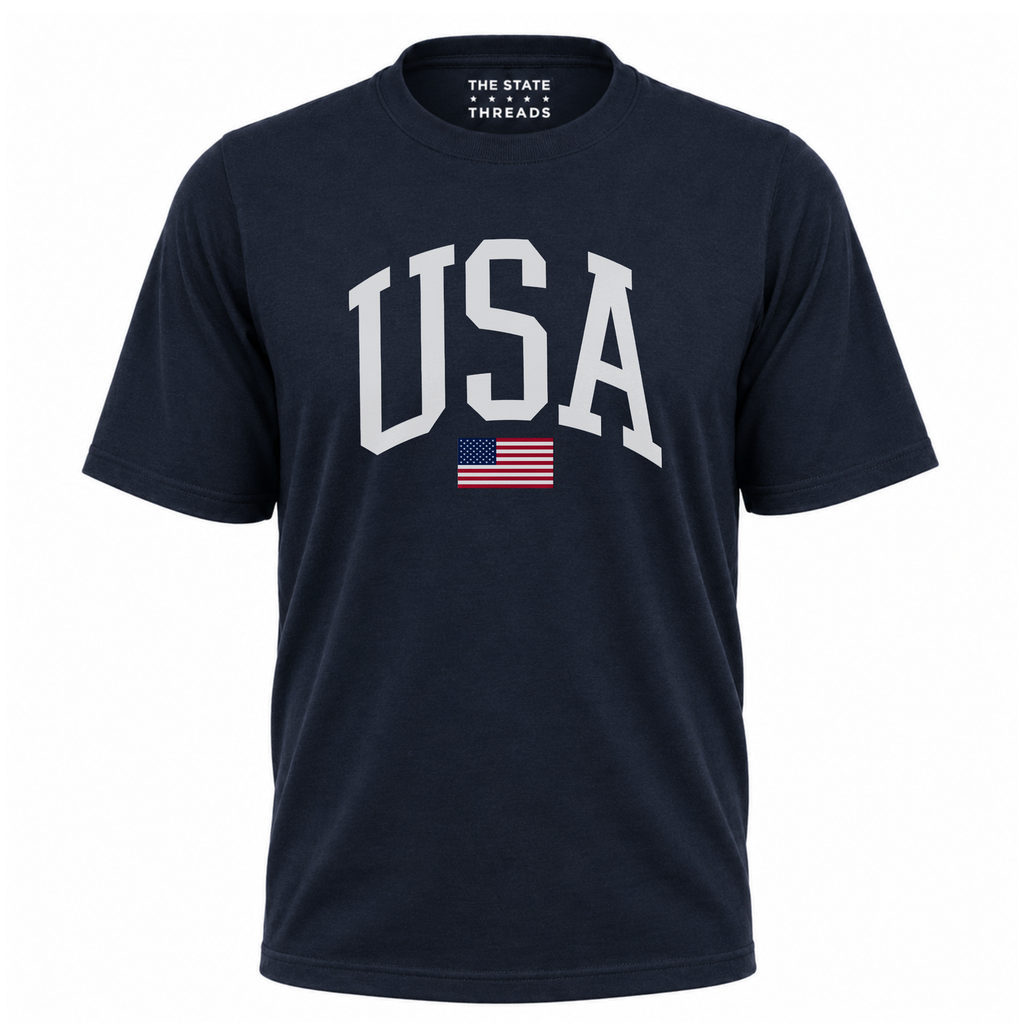 America Minimalist USA Flag Retro Patriotic Shirt