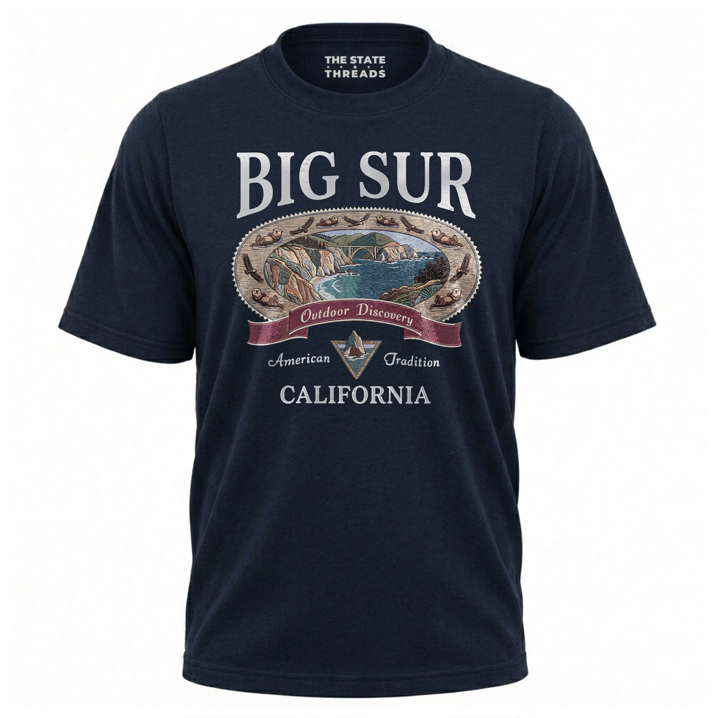 California Big Sur Outdoor Discovery Coast Bridge Shirt