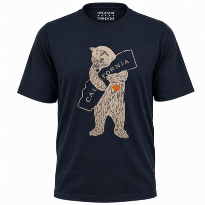 California Bear Hug Heart Shirt