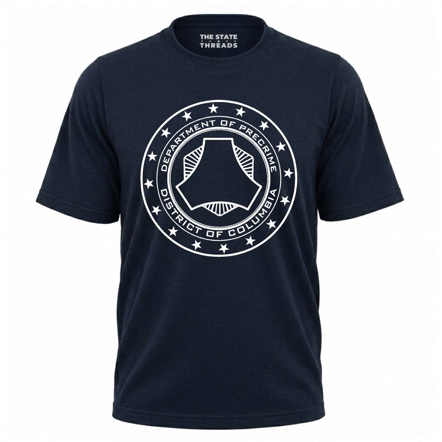 Department of Precrime District of Columbia Retro Sci-Fi Shirt