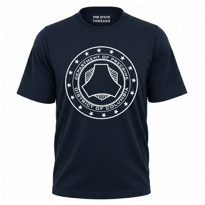 Department of Precrime District of Columbia Retro Sci-Fi Shirt