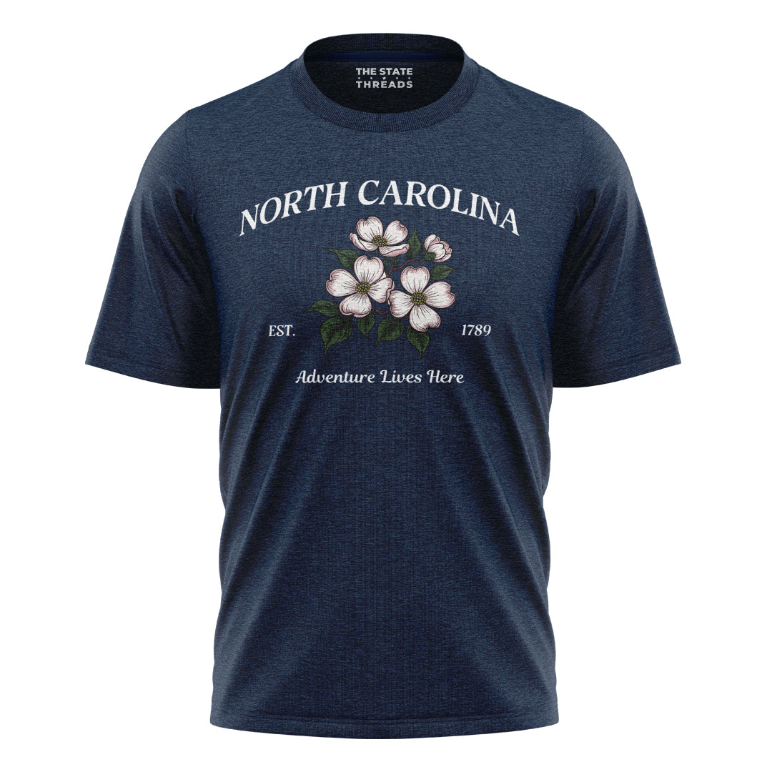 North Carolina Dogwood Flower Shirt