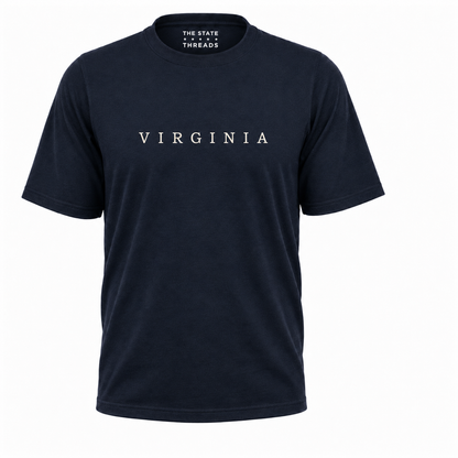 Virginia Minimalist Spaced Letter Shirt