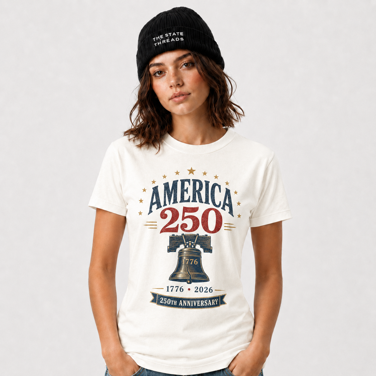 America 250th Anniversary Liberty Bell Patriotic Shirt