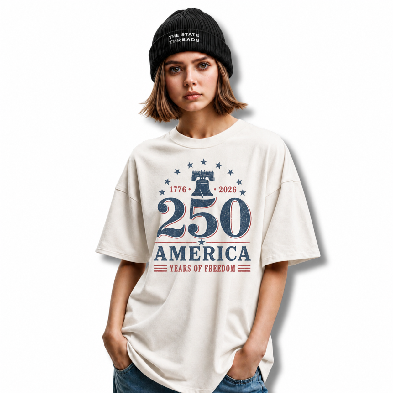America 250 Years of Freedom Liberty Bell Shirt
