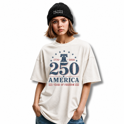 America 250 Years of Freedom Liberty Bell Shirt