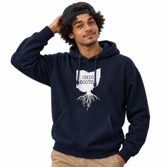Ohio Roots State Map Hometown Pride Hoodie