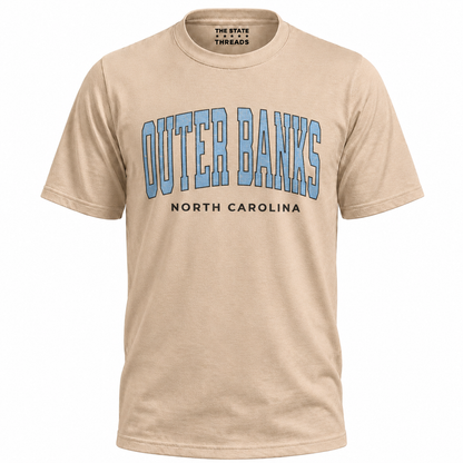 Outer Banks North Carolina OBX Varsity Beach Shirt