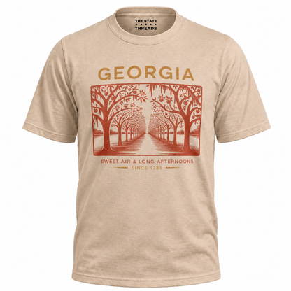 Georgia Sweet Air Long Afternoons Southern Heritage Shirt