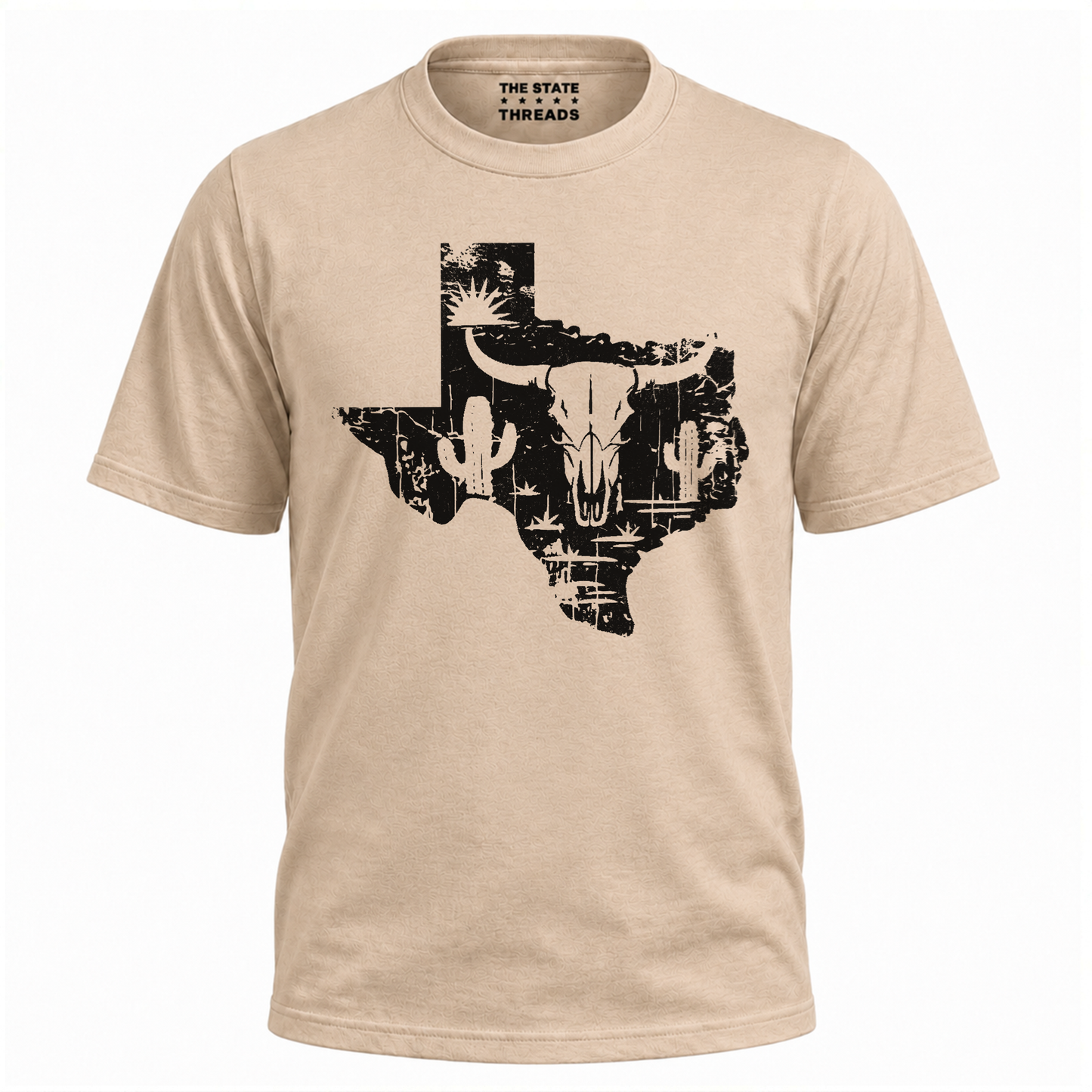 Texas Cactus Longhorn Desert State Pride Shirt
