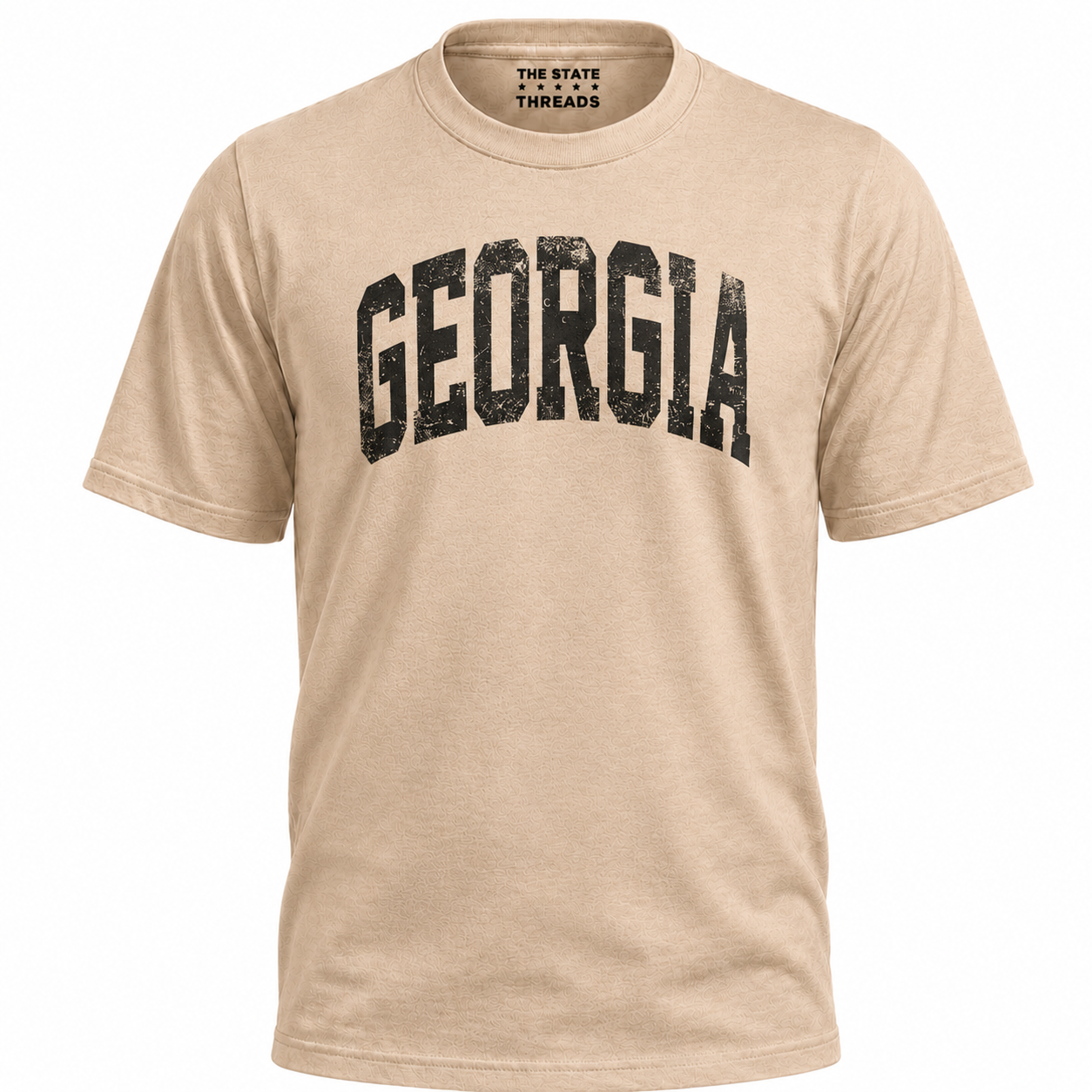 Georgia Bold Distressed Varsity State Pride Shirt