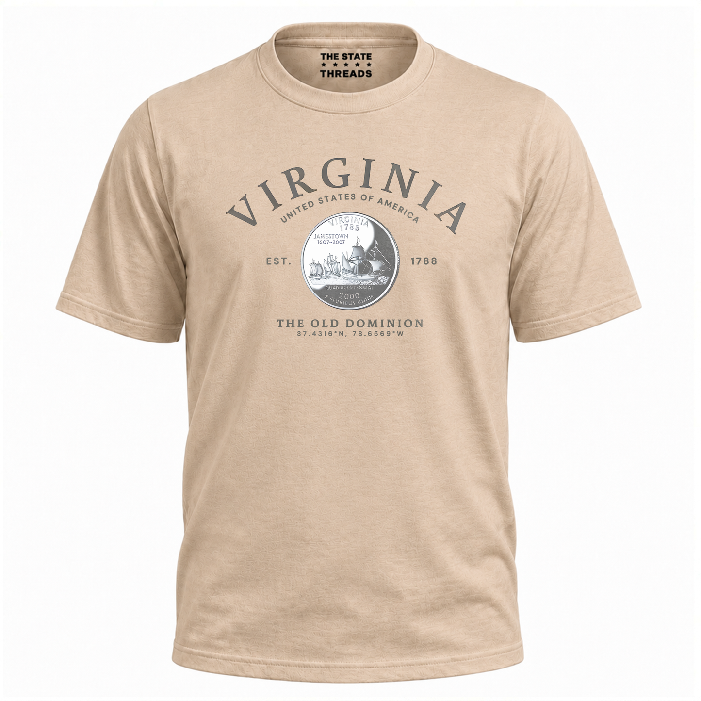 Virginia State Quarter Old Dominion Pride Shirt