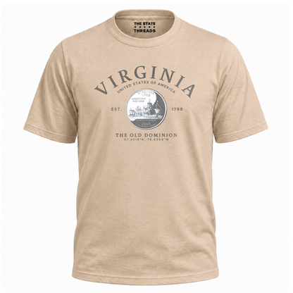 Virginia State Quarter Old Dominion Pride Shirt