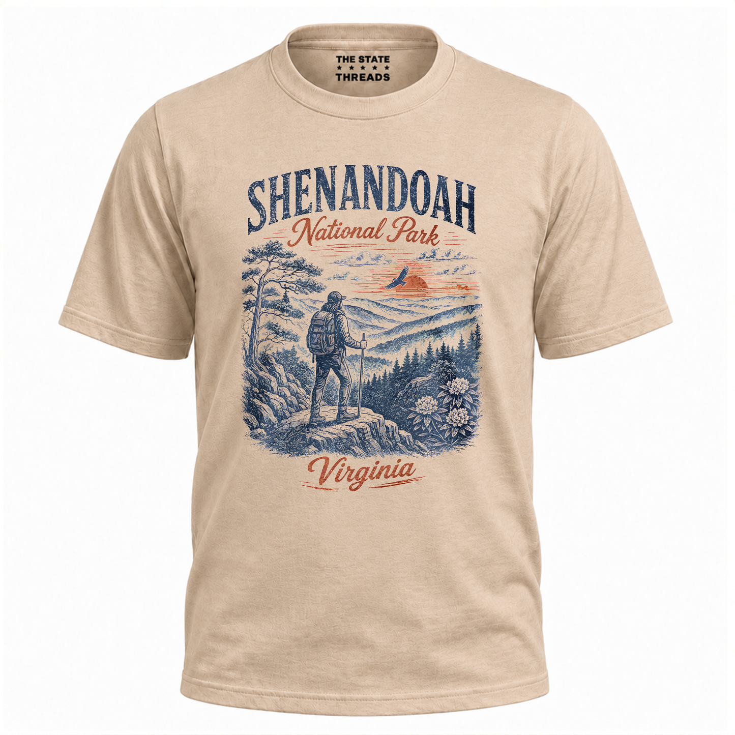 Shenandoah National Park Virginia Vintage Hiking Shirt