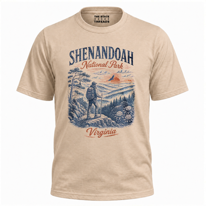 Shenandoah National Park Virginia Vintage Hiking Shirt