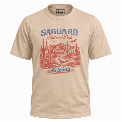 Arizona Saguaro National Park Vintage Cactus Shirt