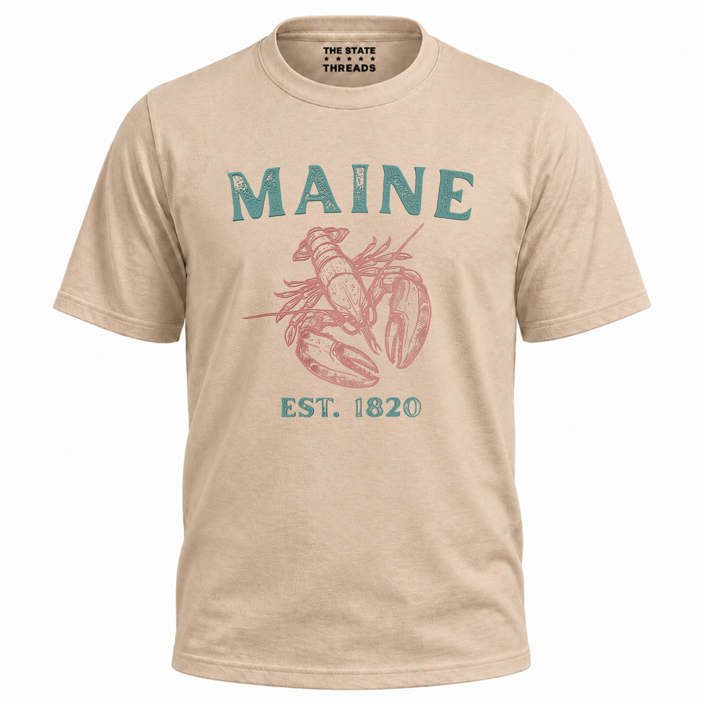 Maine Lobster Est 1820 Coastal Heritage Shirt