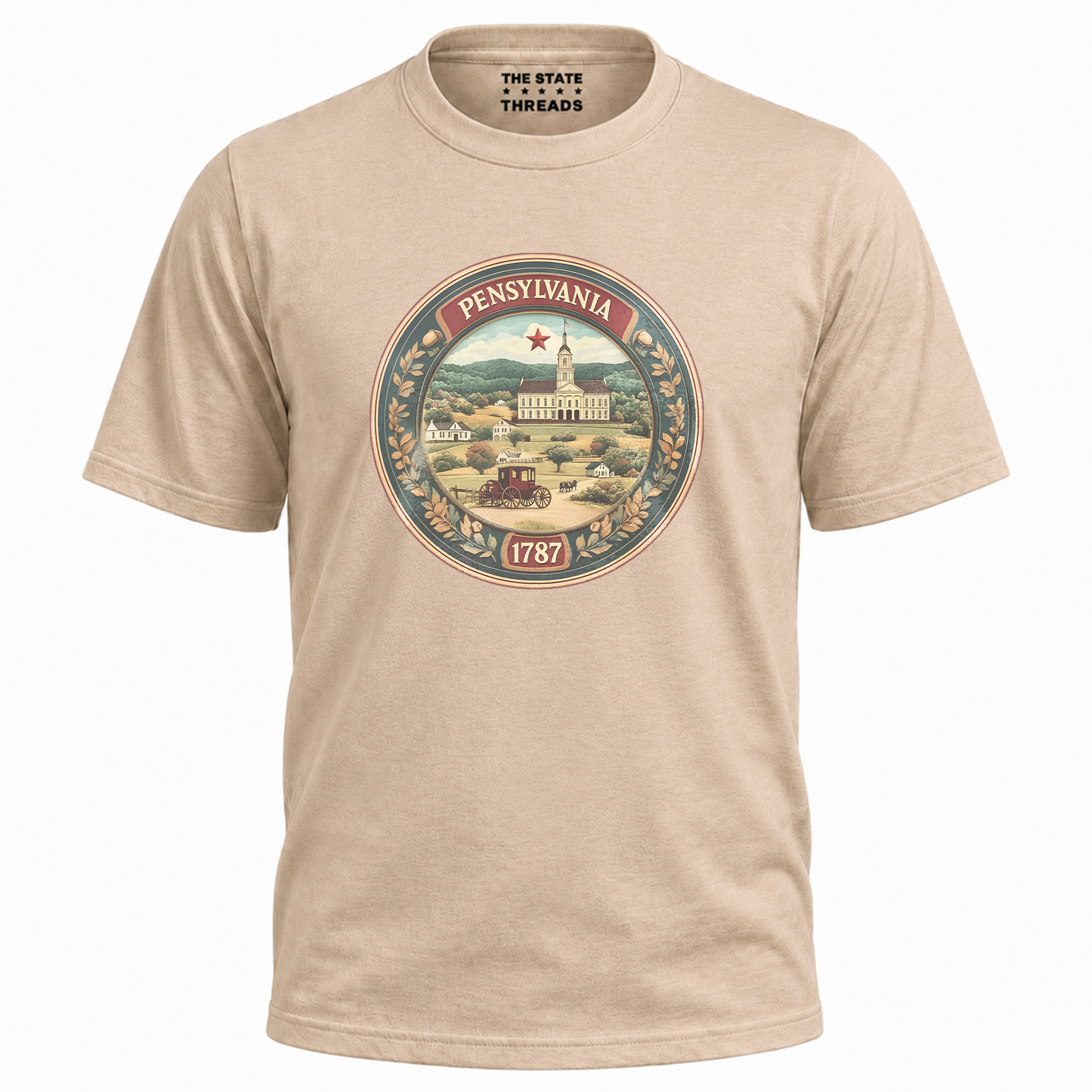 Pennsylvania 1787 Historic Landmark Mountain Shirt