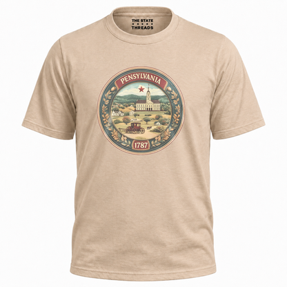 Pennsylvania 1787 Historic Landmark Mountain Shirt