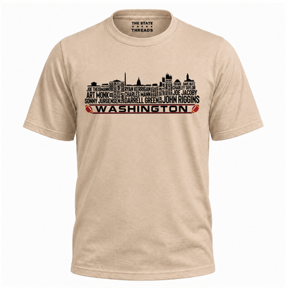 Washington DC Football Team Legends Skyline Shirt