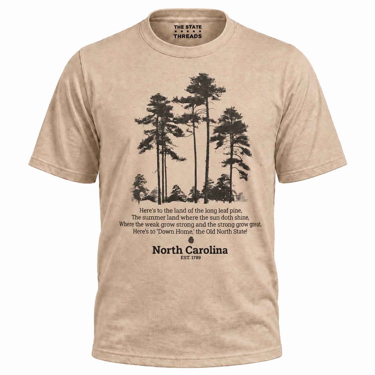 North Carolina Long Leaf Pine Old North State Shirt