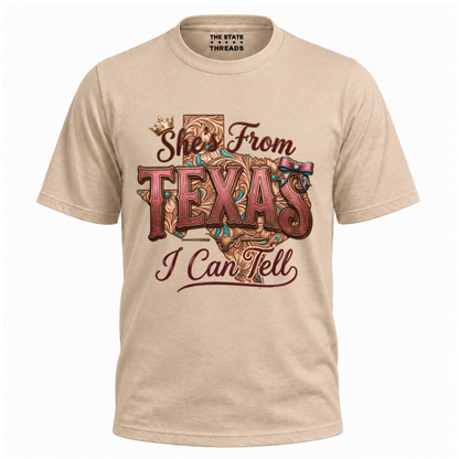 She's From Texas I Can Tell Western Shirt