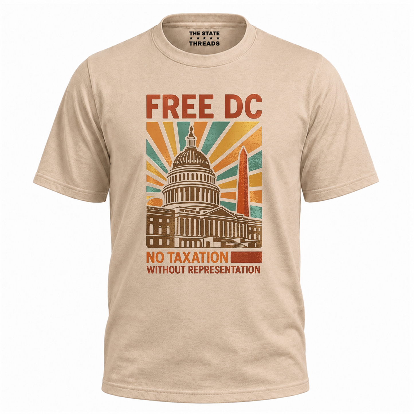 Washington DC Free DC Retro Political Shirt