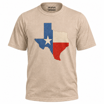 Texas Flag State Silhouette Shirt