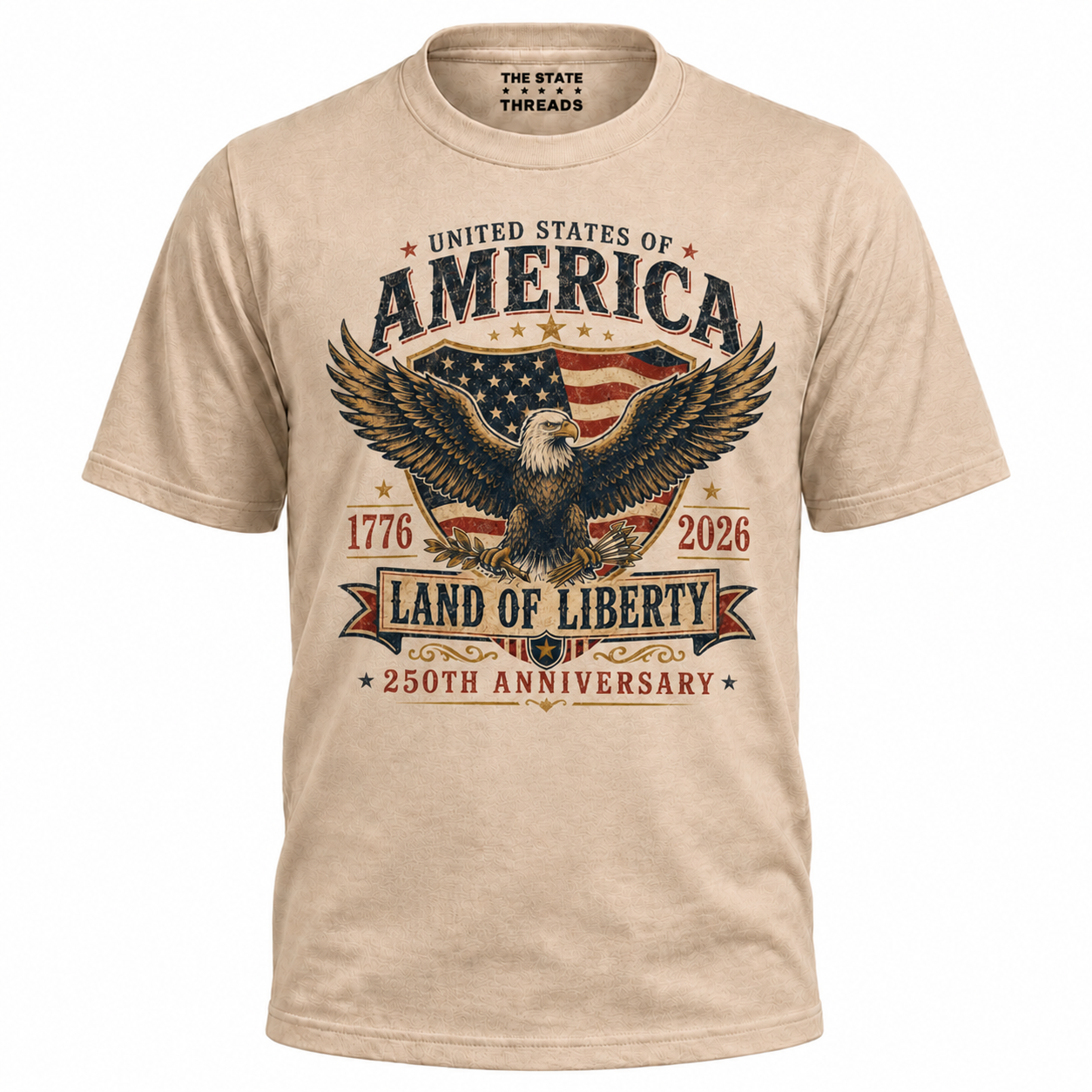 America Eagle Land of Liberty 250th Anniversary Shirt