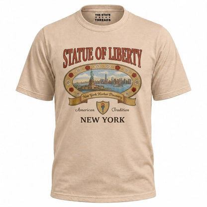 New York Statue of Liberty Vintage 90s Shirt