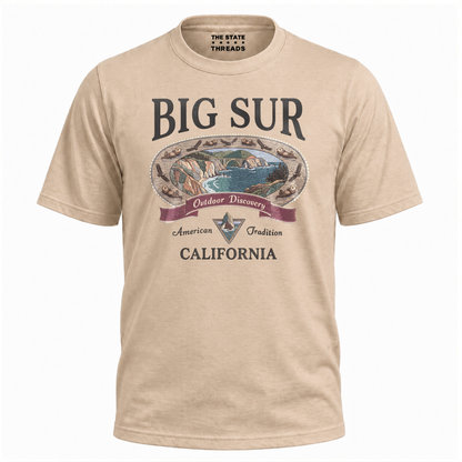 California Big Sur Outdoor Discovery Coast Bridge Shirt