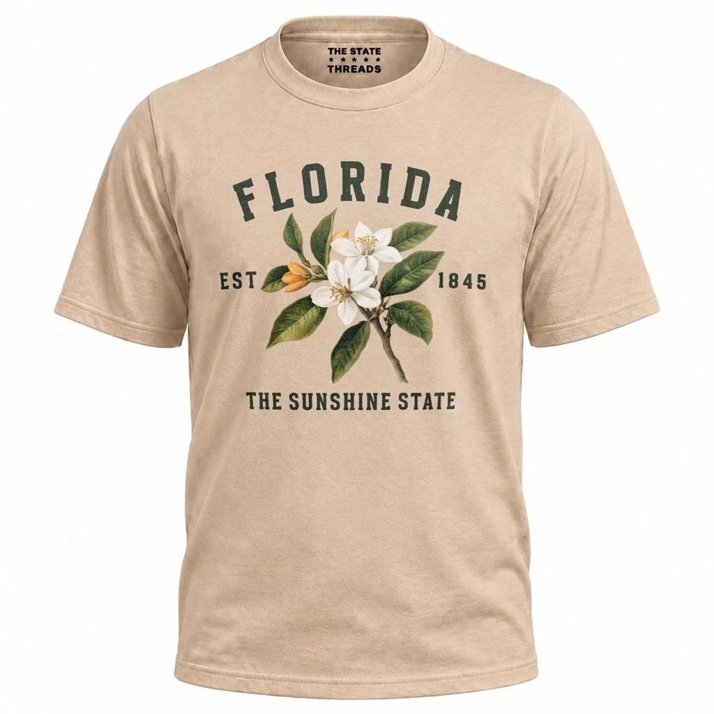 Florida Orange Blossom Sunshine State Shirt