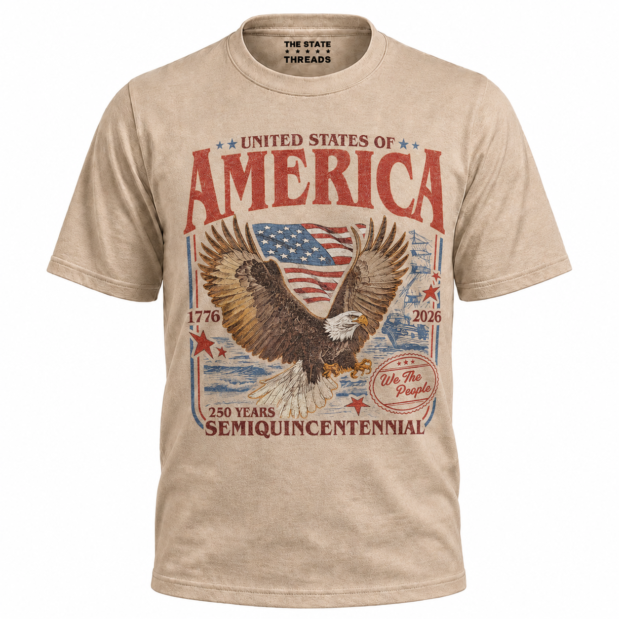 America 250 Years Semiquincentennial Eagle Shirt