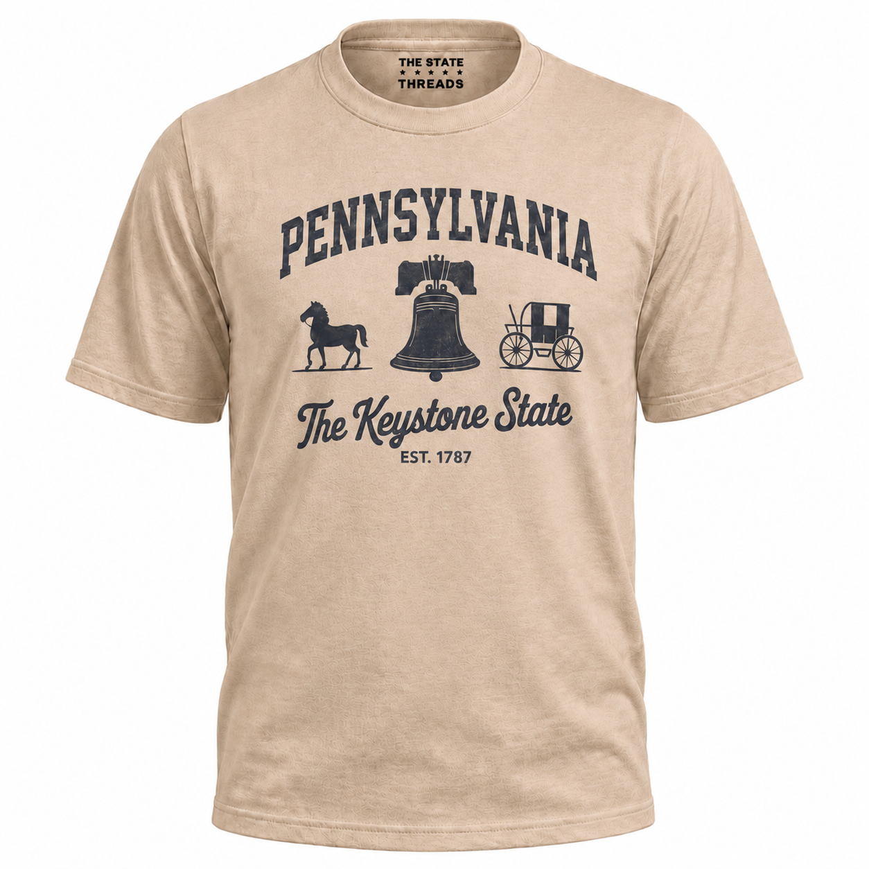 Pennsylvania Keystone State Liberty Bell Est 1787 Shirt