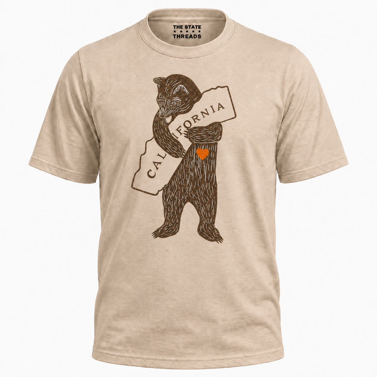 California Bear Hug Heart Shirt