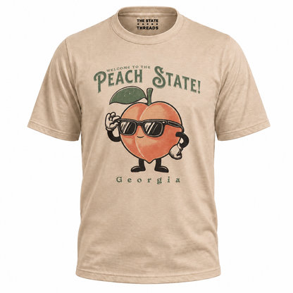 Welcome to Georgia Peach State Fun Shirt