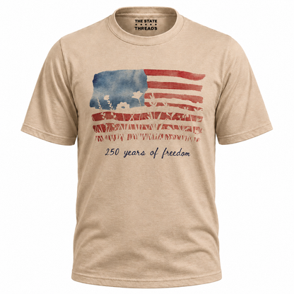 Floral USA Freedom 250 Shirt