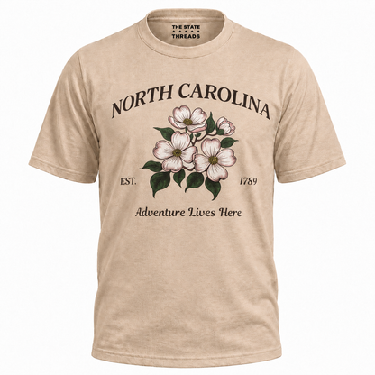 North Carolina Dogwood Flower Shirt