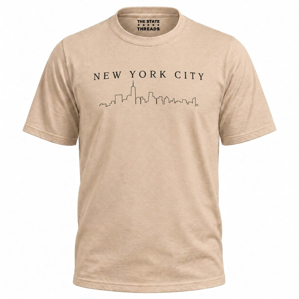 New York City Minimalist Skyline Shirt