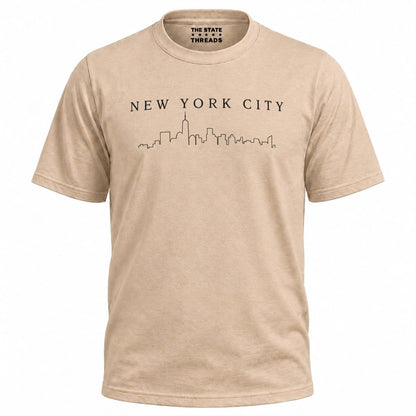 New York City Minimalist Skyline Shirt