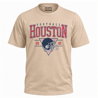 Houston Football Vintage Helmet Gameday Shirt