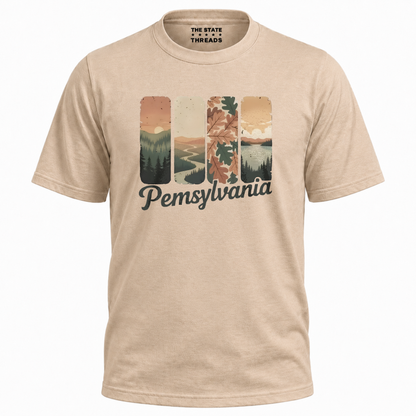 Pennsylvania Nature Scenic Landscape State Pride Shirt