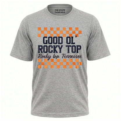 Tennessee Good Ol' Rocky Top Checkerboard Shirt