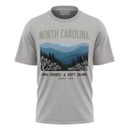North Carolina Blue Ridge Long Ridges Soft Drawl Shirt