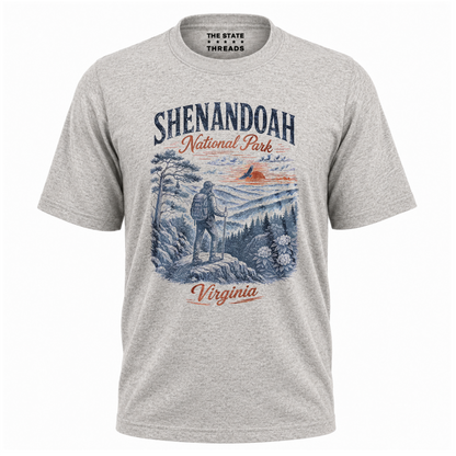 Shenandoah National Park Virginia Vintage Hiking Shirt