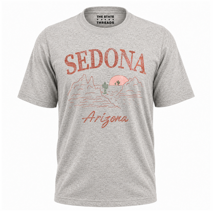Sedona Arizona Red Rock Desert Sunset Vintage Shirt